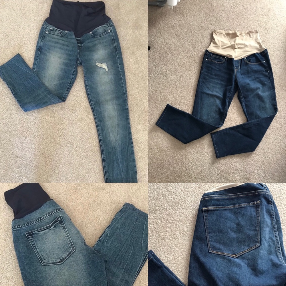Gap Maternity Jeans Bundle (Size 6 Short)